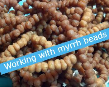 Myrrh beads